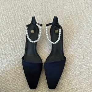 Toteme mini heels with pearls